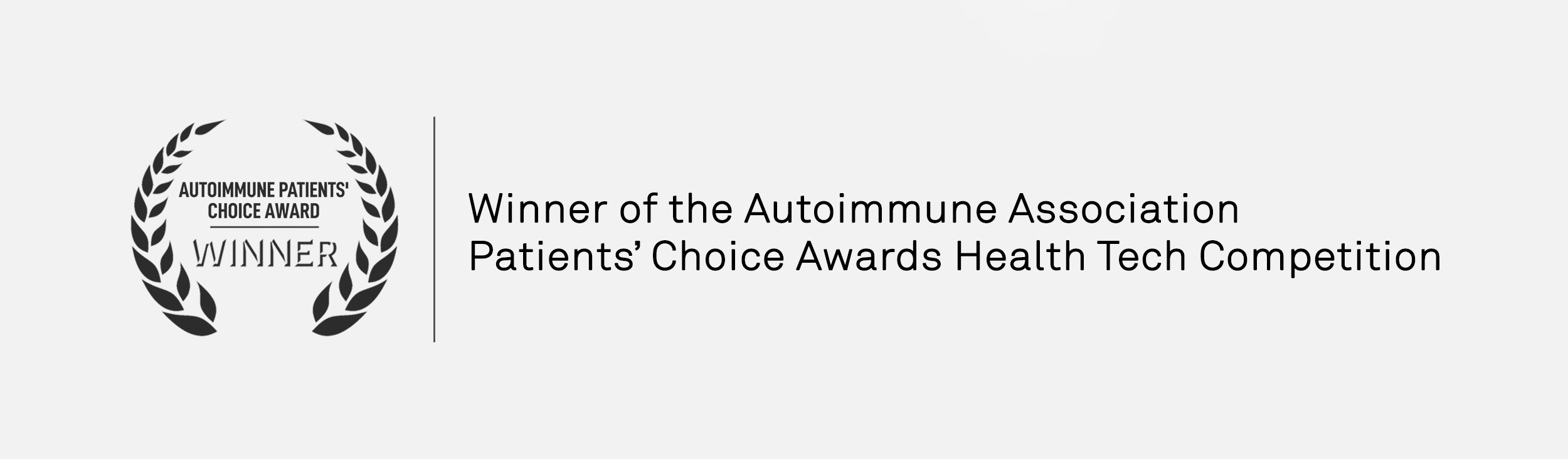 Autoimmune Association Patient's Award